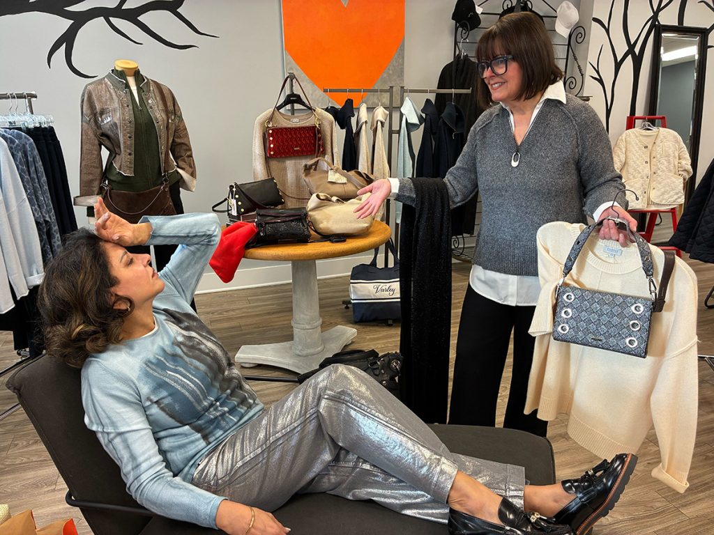 Retail therapy at White's!